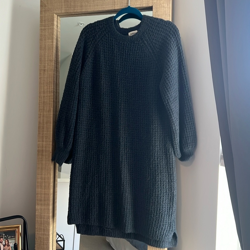 Soft and warm sweater dress
